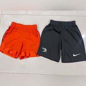 Nike youth basketball shorts‎ used